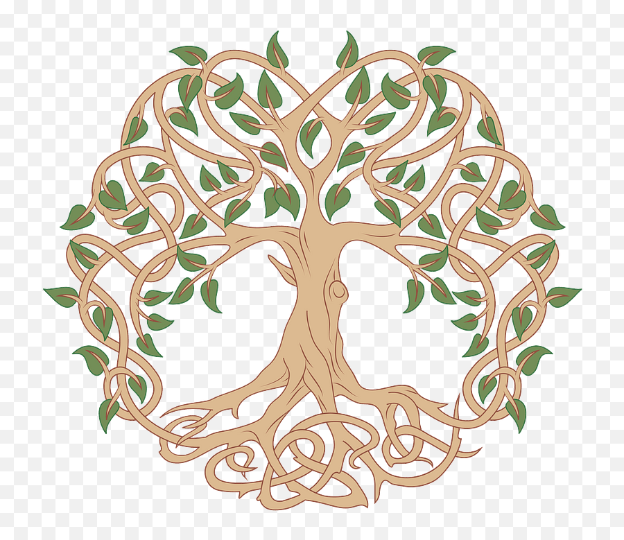 Celtic Tree Of Life Clipart Free Download Transparent Png Emoji,Celtic Cross Clipart