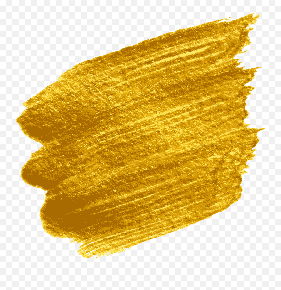 Gold Brush Stroke Png Free Transparent Images U2013 Free Png - Gold Paint Background Png Emoji,Gold Png