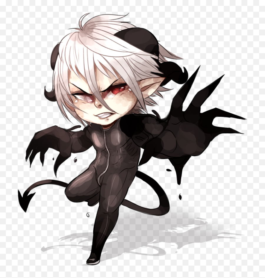 Demon Anime Boy Transparent Background Emoji,Demon Transparent Background