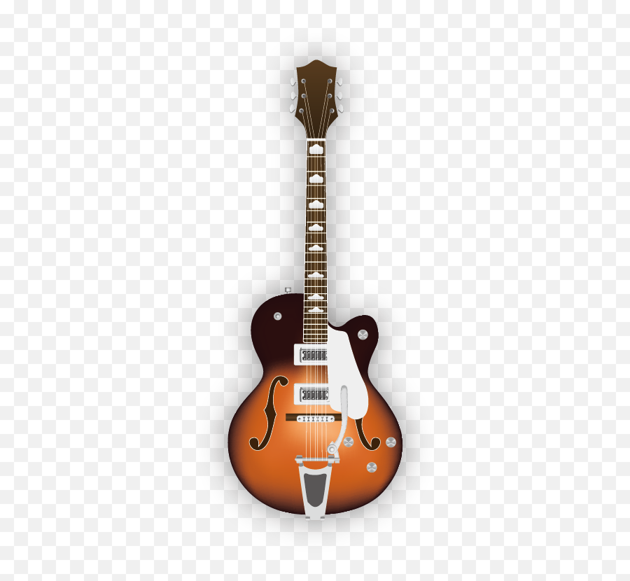 Electric Classical Guitar Vector Emoji,Guitar Vector Png