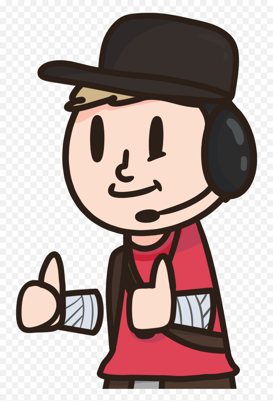 Scout From Tf2 By Doubtfulbread On Newgrounds Emoji,Tf2 Png
