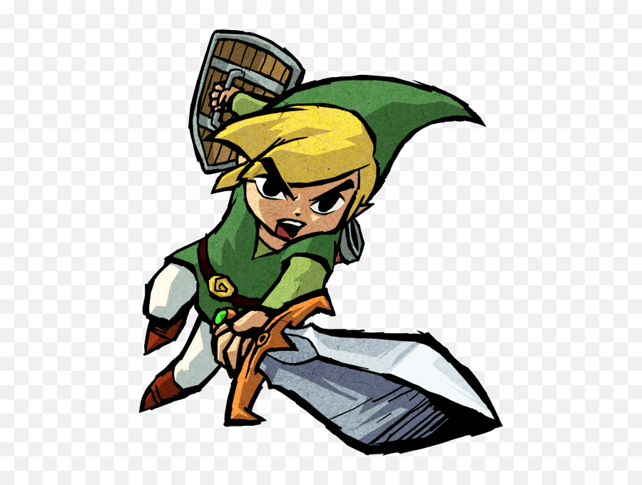 Link - Legend Of Zelda Four Swords Emoji,Link Png