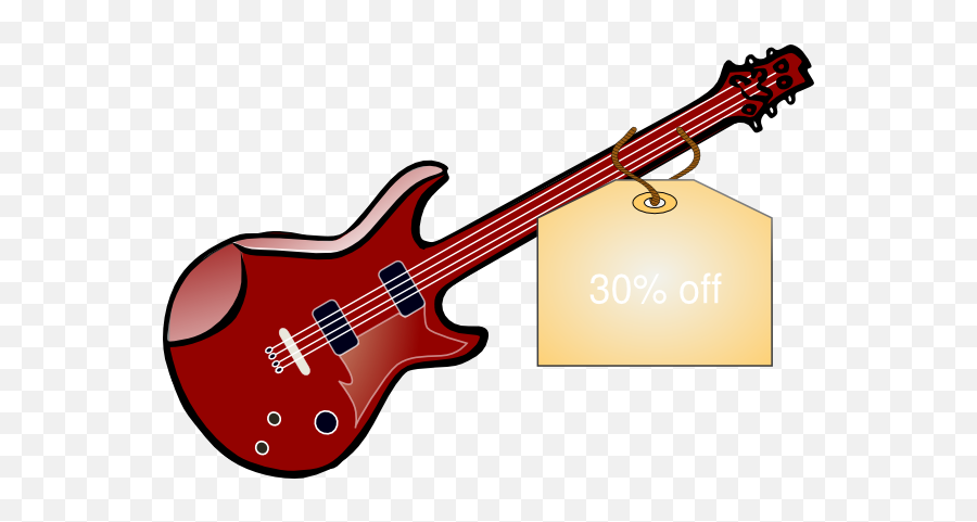 Guitar Sale Clip Art At Clkercom - Vector Clip Art Online Prs S2 24 Custom Blue Whale Emoji,Sale Clipart