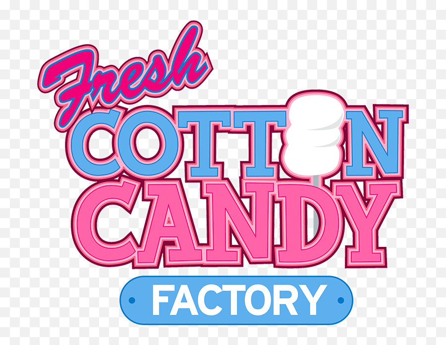 Cotton Candy Factory - Cotton Candy Logo Png Emoji,Cotton Logo