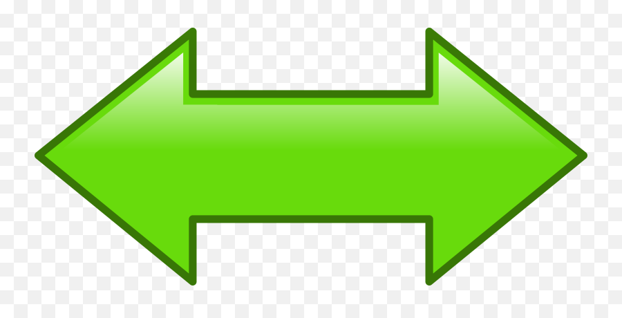 Free Two - Left Arrow And Right Arrow Emoji,Double Arrow Png