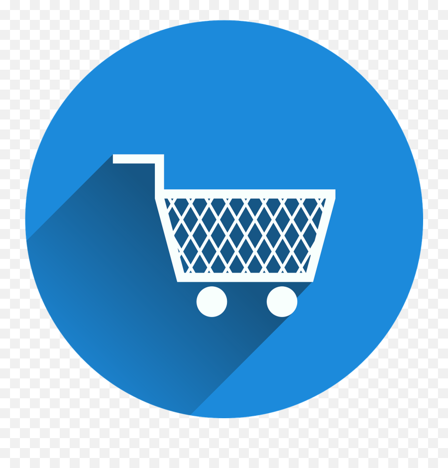 Shopping Cart Shopping Icon - Shopping Cart Logo Circle Shopping App Icon Png Emoji,Shopping Carts Clipart