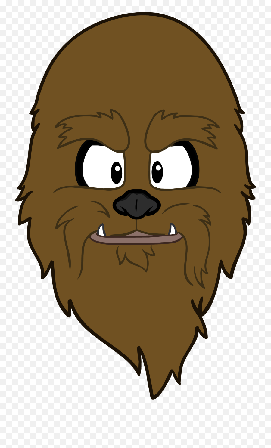 Free Transparent Chewbacca Png Download - Clipart Chewbacca Head Emoji,Chewbacca Png