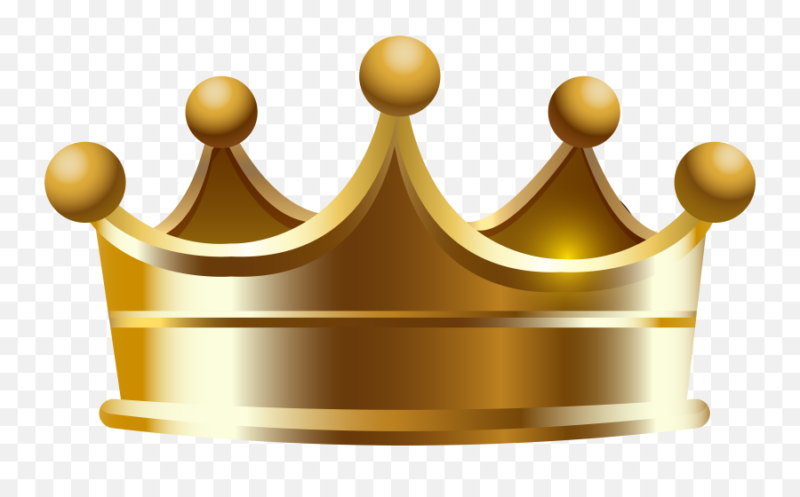 Crown Png Transparent Clip Art Image - Crown Transparent Emoji,Crown Png