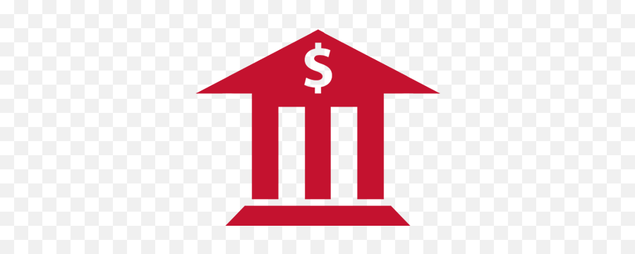 Bank Png - Red Bank Icon Png Emoji,Bank Png