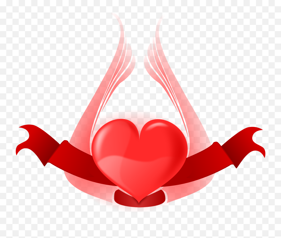 Heart Clipart - All Red Heart Png Emoji,Heart Clipart