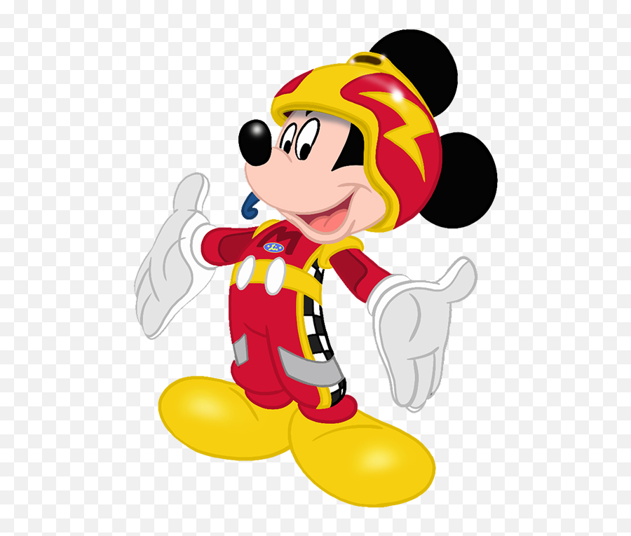 Mickey Mouse Car Png - Mickey And The Roadster Racers Emoji,Mickey Mouse Clubhouse Logo