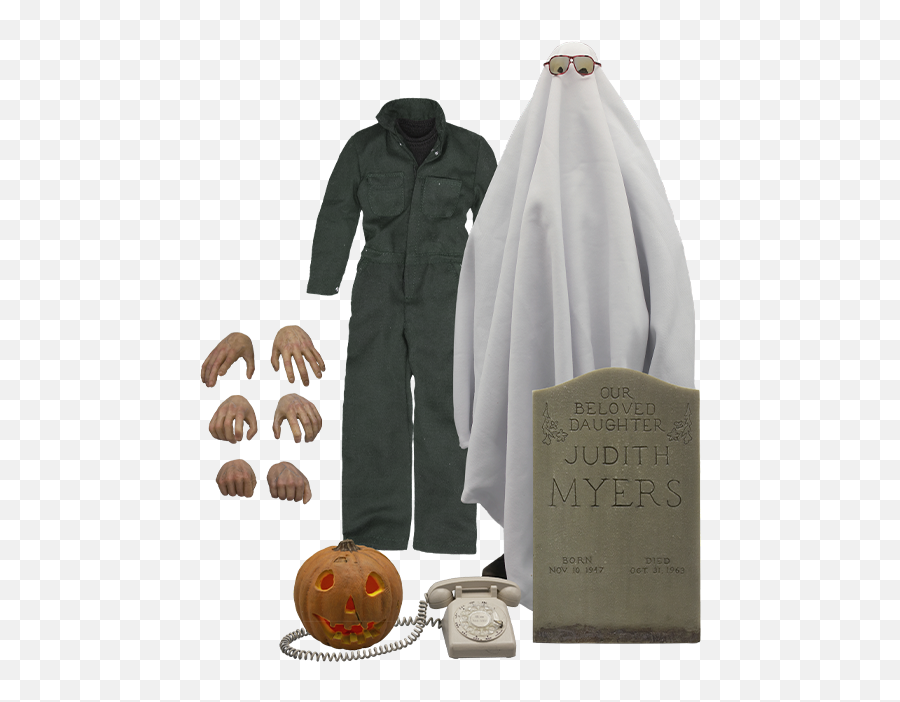 Halloween - 16 Scale Accessory Pack Emoji,Hooded Figure Png