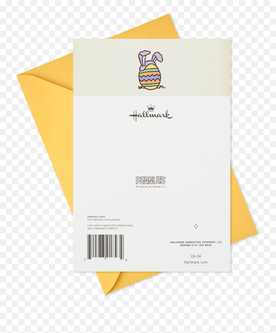 Download Peanuts Snoopy With Bunny Ears Pop - Up Easter Card Emoji,Easter Bunny Ears Png