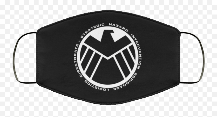 The Avengers Shield Logo Face Mask - Creed Valhalla Maszk Emoji,Shield Logo