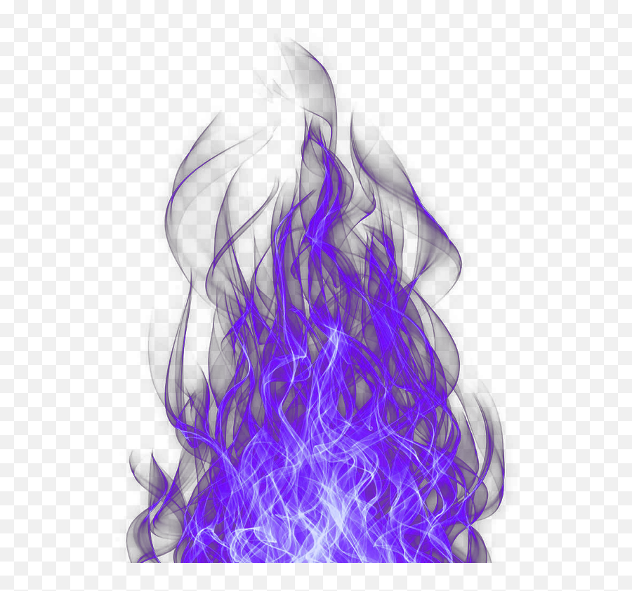 Purple Fire Smoke Decoration Hot Sticker By Kris Smith Emoji,Flame Texture Png