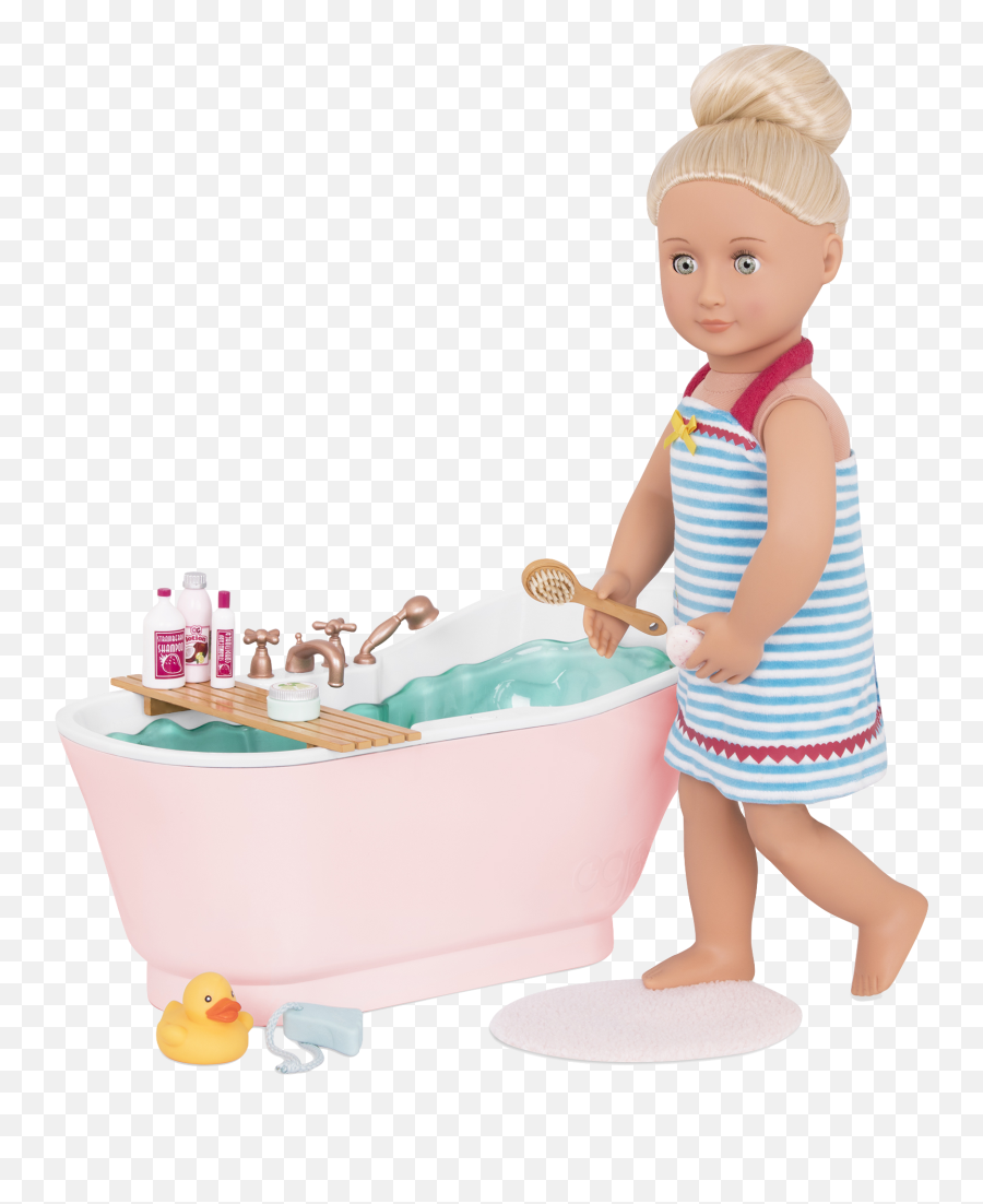 Bath And Bubbly Set 18 - Inch Doll Bath Tub Our Generation Emoji,Bath & Body Works Logo