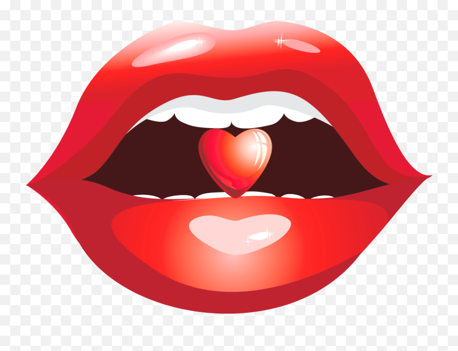 Free Sexy Lips Png Download Free Clip Art Free Clip Art On - Labios Color Rubie Animado Emoji,Lips Clipart