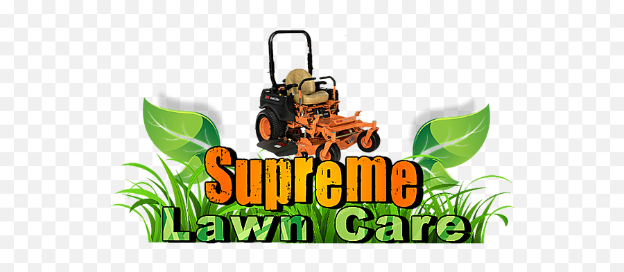 Supreme Lawn Care - Riding Mower Emoji,Lawn Care Logo