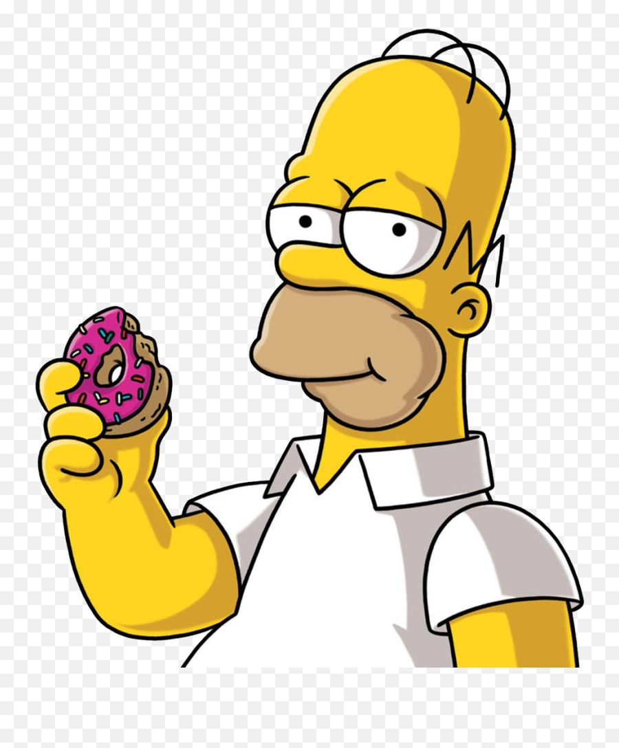 Download Donuts Clipart Simson - Homer Simpson Png Image Homer Simpson Emoji,Donuts Clipart