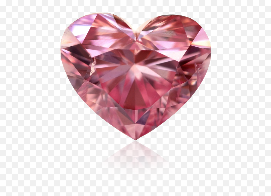 Pink Diamond Heart Png Hd Png Mart - Transparent Background Heart Shaped Diamond Png Emoji,Pink Heart Png