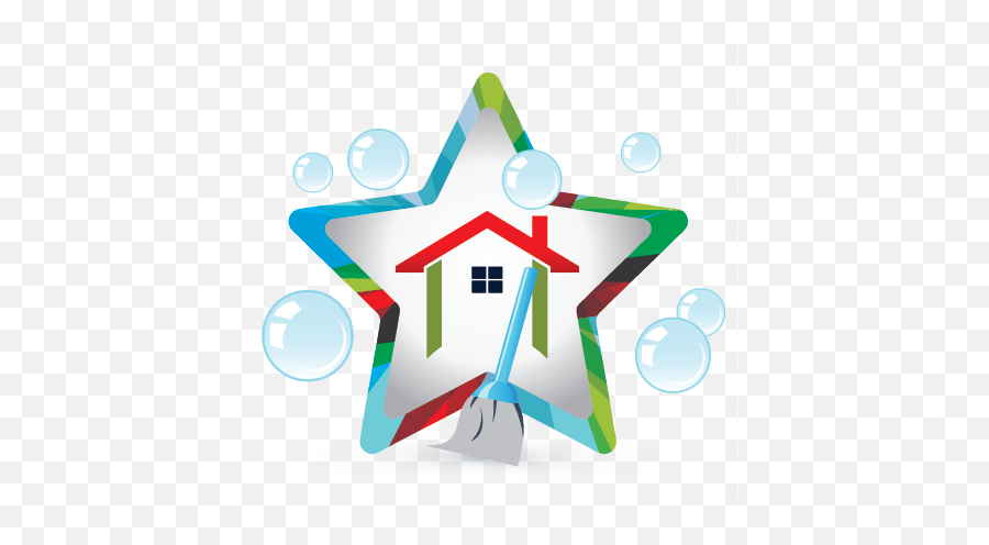 House Cleaning Logo Templates - Dot Emoji,Cleaning Logos