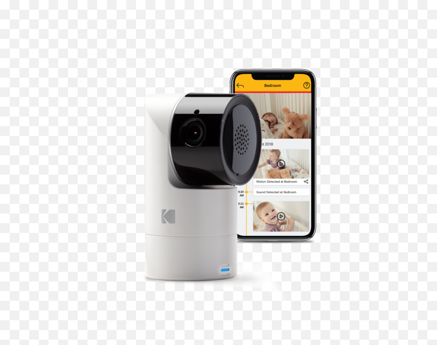 Kodak Cherish C125 Smart Video Baby Camera - Kodak Surveillance Camera Emoji,Kodak Logo