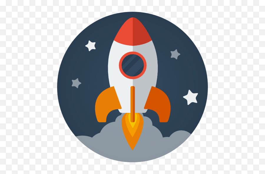 Discord Server Icon Template - Rocket Icon Emoji,Discord Server Logo