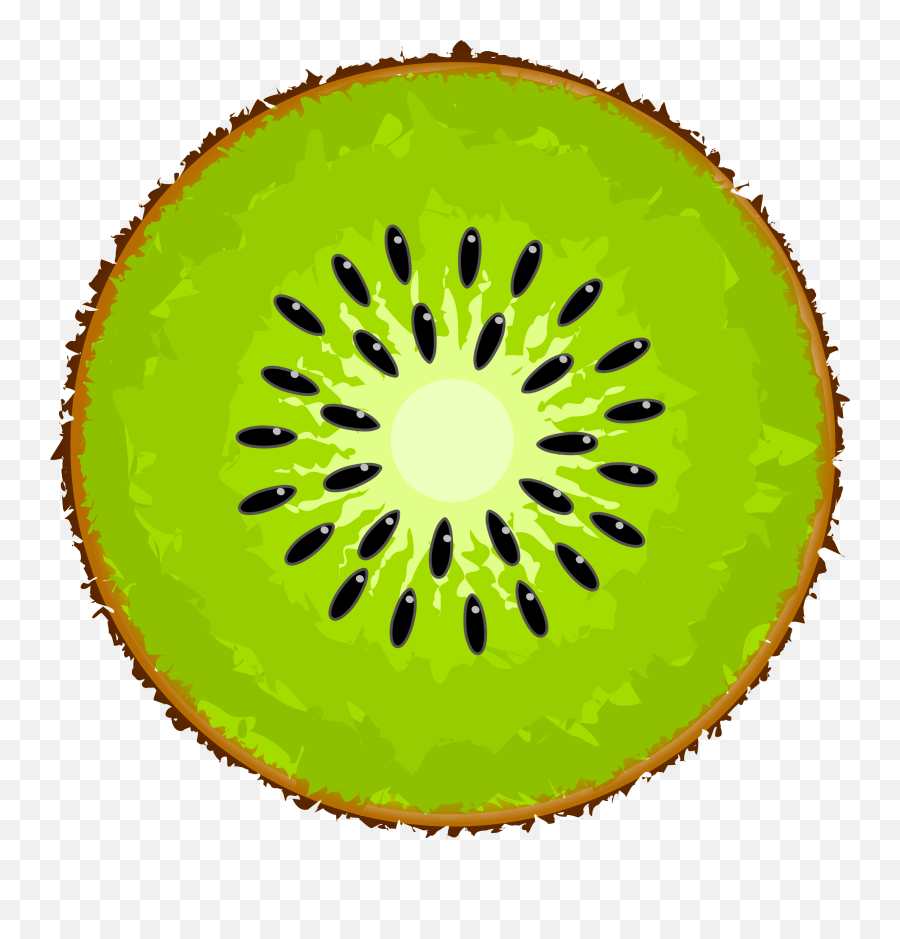 Kiwi Fruit Clipart - Kiwi Clipart Emoji,Kiwi Clipart