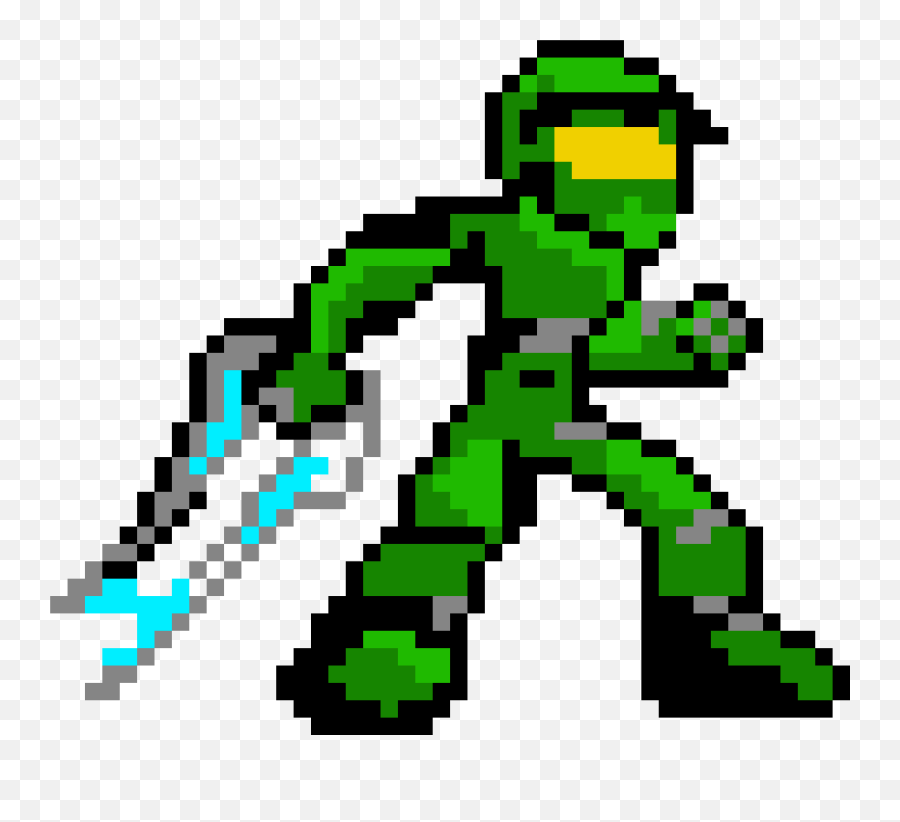 Master Chief - Halo Master Chief 8 Bit Clipart Full Size 8 Bit Master Chief Emoji,Master Chief Helmet Png