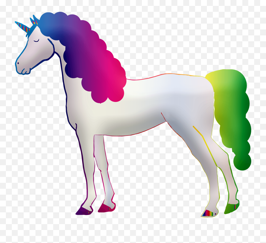 Rainbow Unicorn Clipart Free Download Transparent Png - Unicorn Emoji,Free Unicorn Clipart