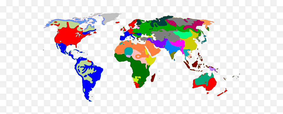 Languages World Map - World Map Emoji,World Transparent Background