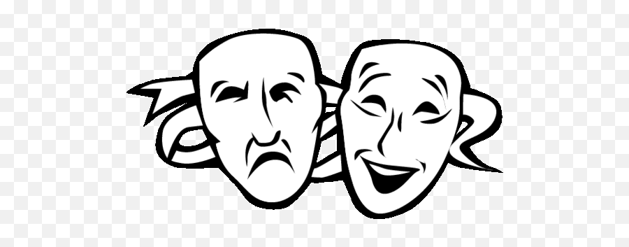 Free Drama Masks Download Free Drama Masks Png Images Free - Drama Faces Gif Emoji,Theater Masks Clipart