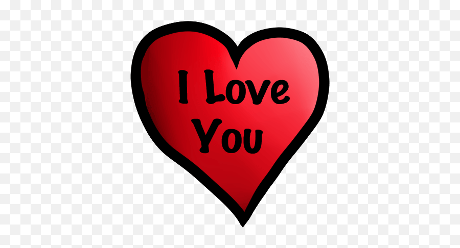 Free Heart Clipart Valentine I Love You - Love Heart Love You Emoji,Heart Clipart