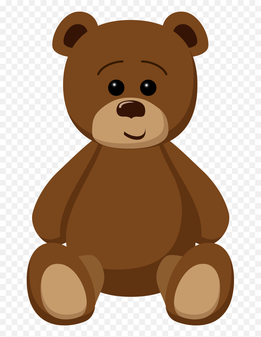Teddy Bear Clipart Transparent Free - Teddy Bear Clipart Transparent Background Emoji,Bear Clipart