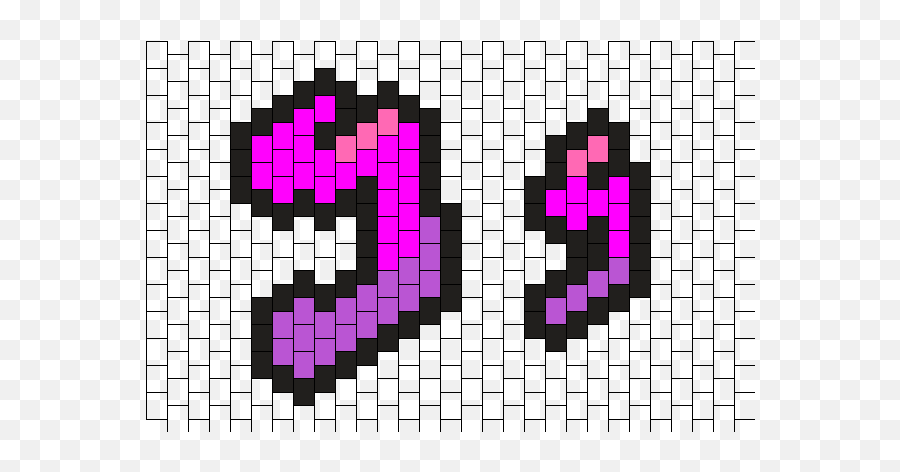 Kandi Patterns - View User Menacing Jojo Perler Beads Emoji,Jojo Menacing Png