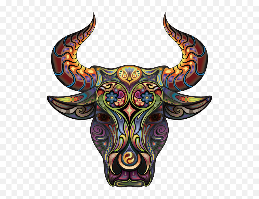 For The First Time Unibull Markets Introduces Custodian Emoji,Bull Head Clipart