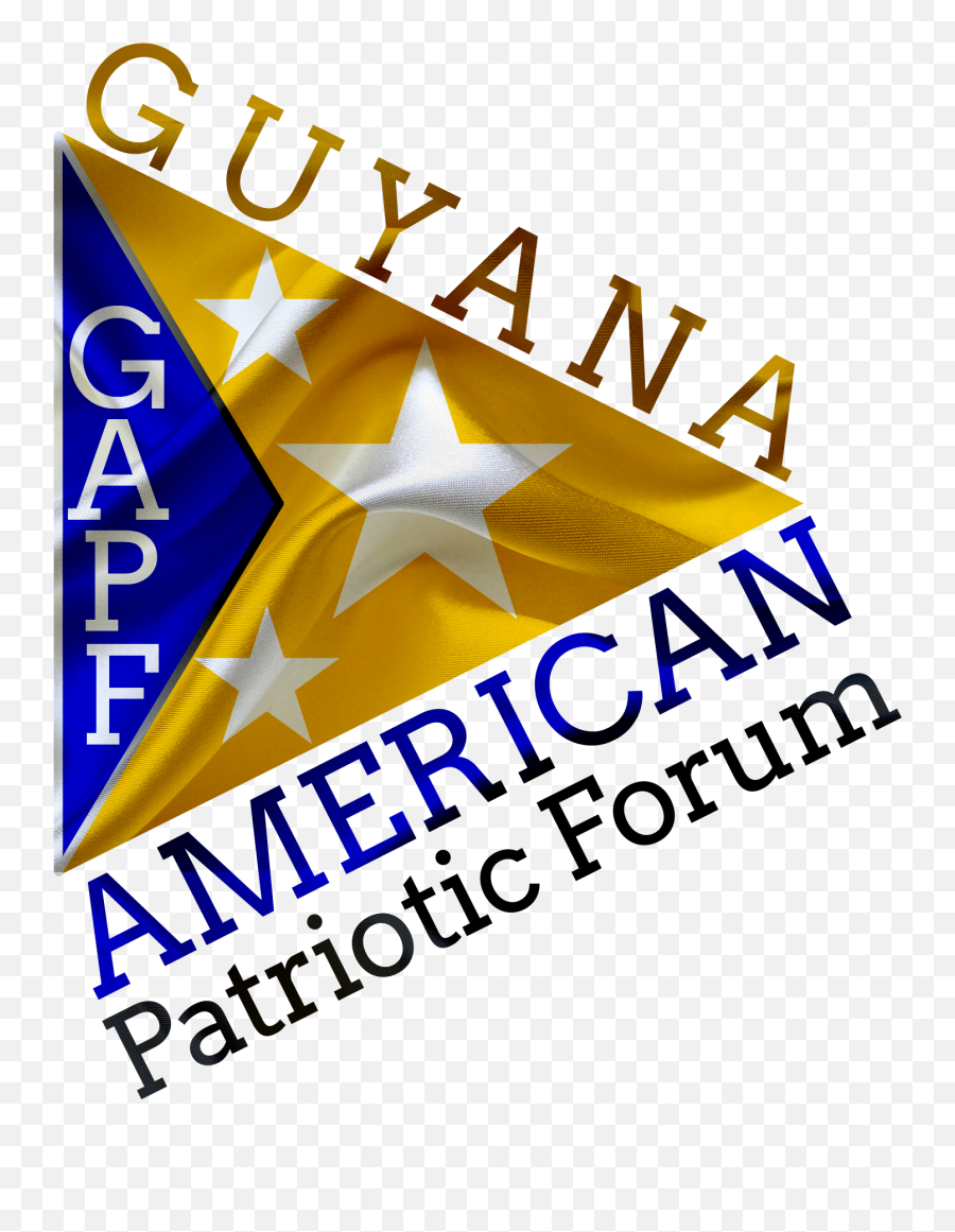 Guyana American Patriotic Forum - Graphic Design Emoji,American Flag Logo