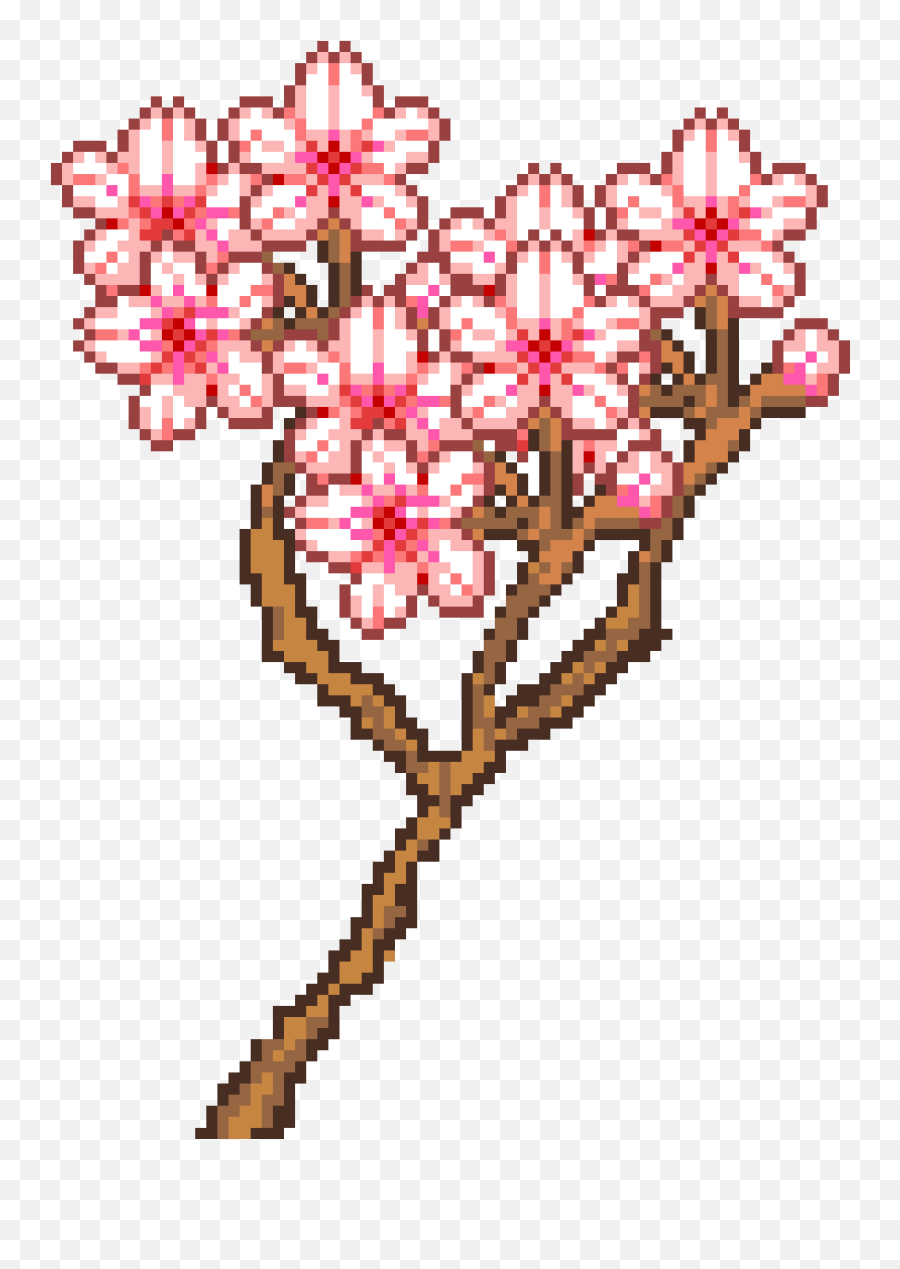 Cherry Blossom Tree Full Size Png Download Seekpng Emoji,Cherry Blossom Tree Png
