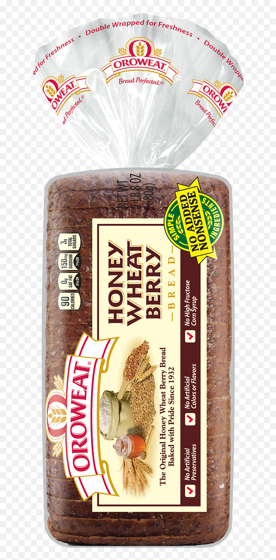 Oroweat Premium Breads Honey Wheat Berry Emoji,Wheat Transparent