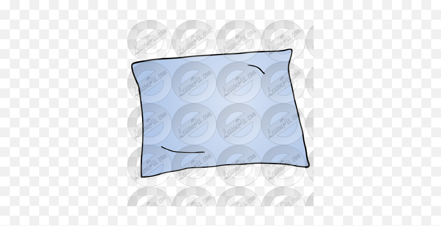 Pillow Picture For Classroom Therapy Use - Great Pillow Horizontal Emoji,Pillow Clipart