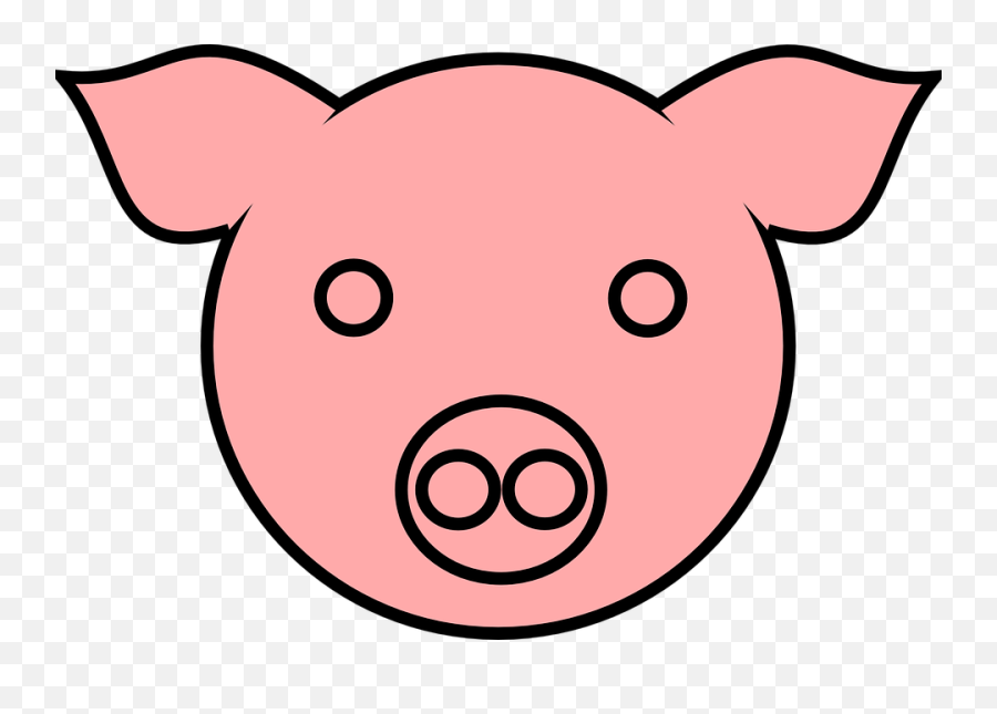 Pin By Ellen Rizner On Pigs Clip Art Art Pig Clipart - Draw A Pigs Ear Emoji,Pig Clipart