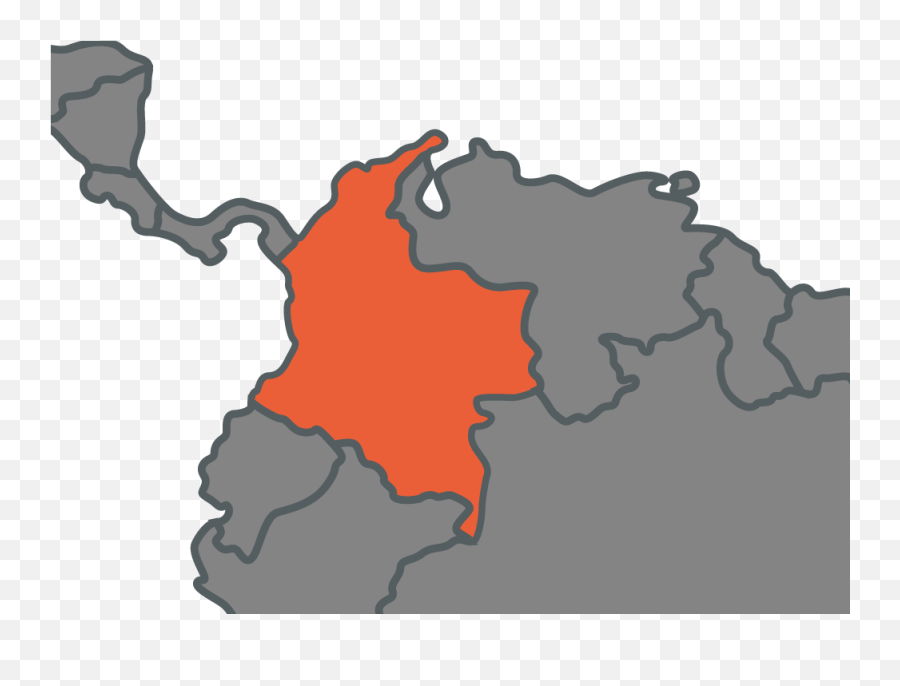 Modulex Colombia Contact Us Emoji,Colombia Map Png