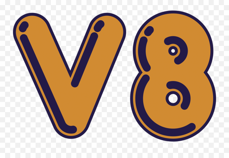 Home - Dot Emoji,V8 Logo