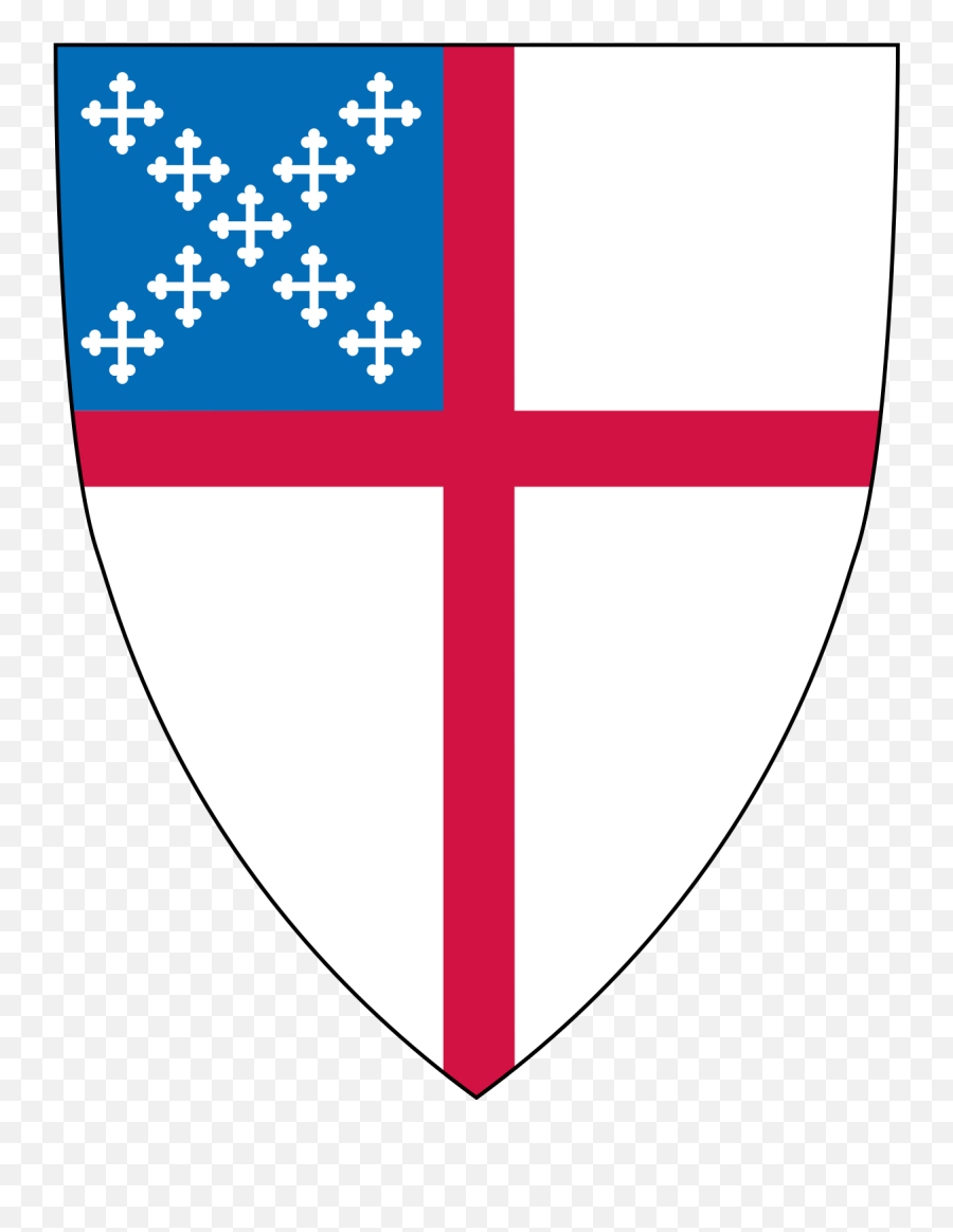 Episcopal Church States - Episcopal Shield Png Emoji,Episcopal High School Logo
