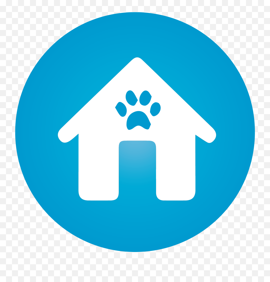 Youtube Round Logo Blue Clipart - Pet Home Icon Png Emoji,Blue Youtube Logo