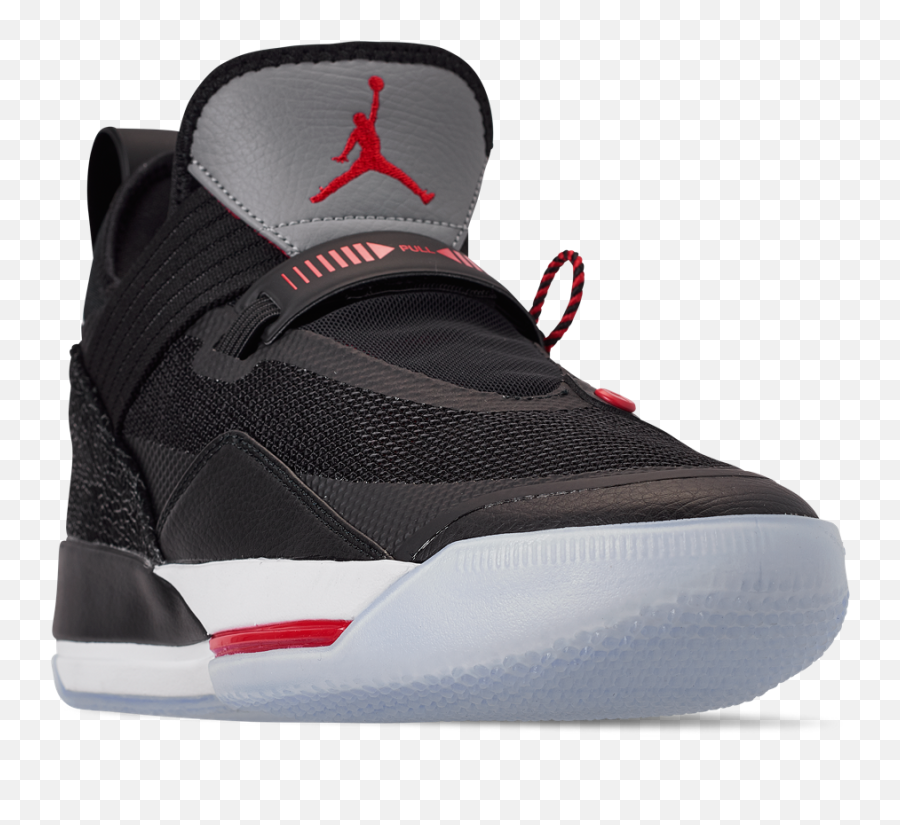 Red Particle Grey Sail Style - Air Jordan 33 Black Cement Emoji,Fire Particles Png