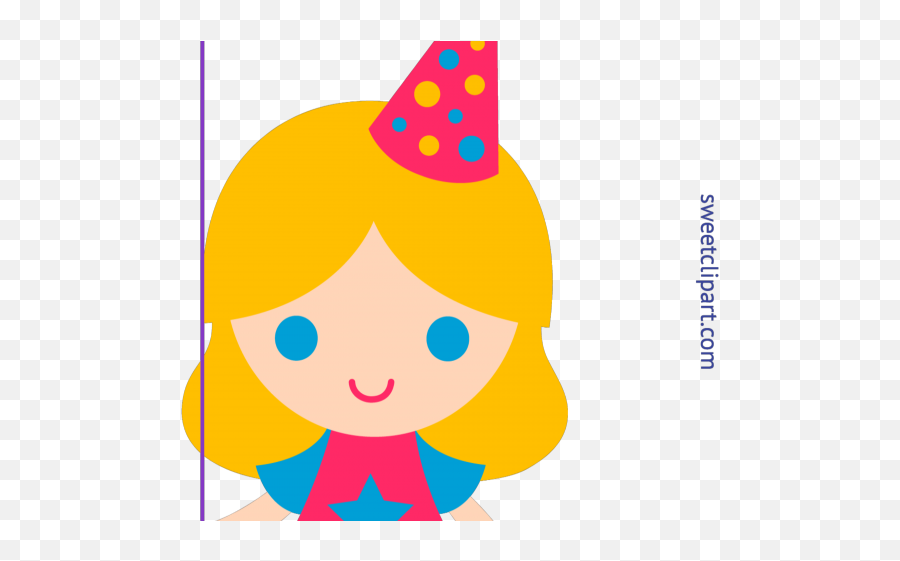 Birthday Girl Clipart - Baby Girl Birthday Clipart Happy Emoji,Birthday Clipart