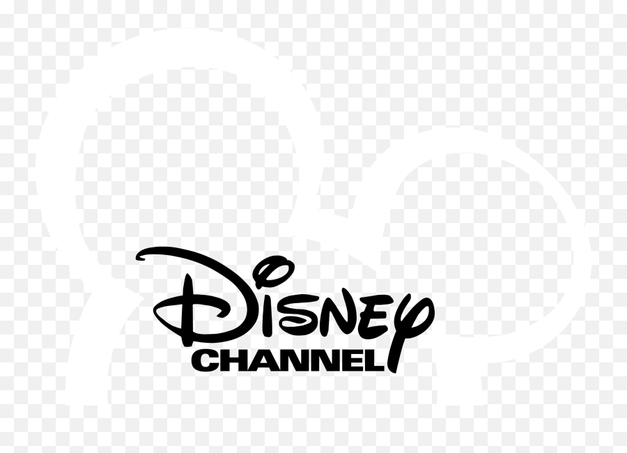 Download Disney Channel Logo Black And - Text Disney Channel Logo Transparent Emoji,Disney Channel Logo