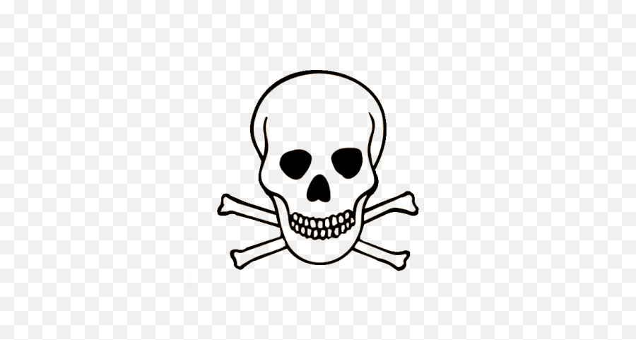 Download Toxic Hazard Symbol - Science Hazard Symbols Toxic Dessin D Un Tete De Mort Emoji,Toxic Png