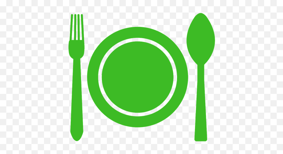 Green Place Setting Clip Art - Green Dinner Png Emoji,Setting Clipart